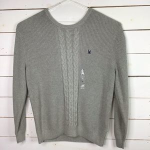 New Nautica BlueSail ClassicFit Cable Knit Sweater
